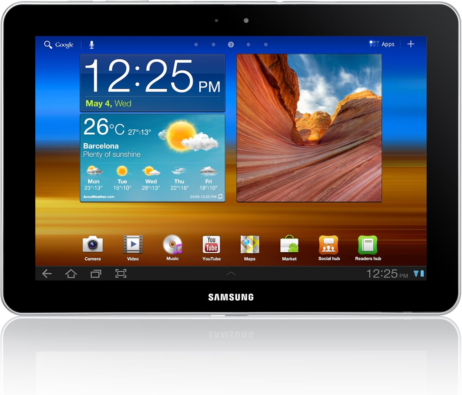 Samsung Galaxy Tab 10.1 ( WiFi, 16GB, White) – UK Version
