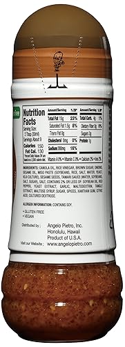 Miniatura 2 de Aderezos Pietro Aderezo de Sésamo y Miso para Ensalada, 9.3 Oz. - Marinada Natural y Deliciosa para Vegetales, Ensaladas de Pasta, Carne de Res,