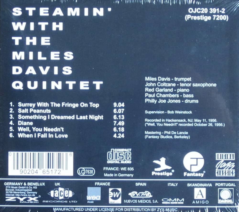 Amazon.co.jp: Steamin With: Music