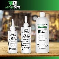 Vista 4 de Wedge Guys Solvente Profesional para Cinta de Agarre de Golf para Reemplazo de Agarre de Palos de Golf Solución de Solvente para Agarre de Golf