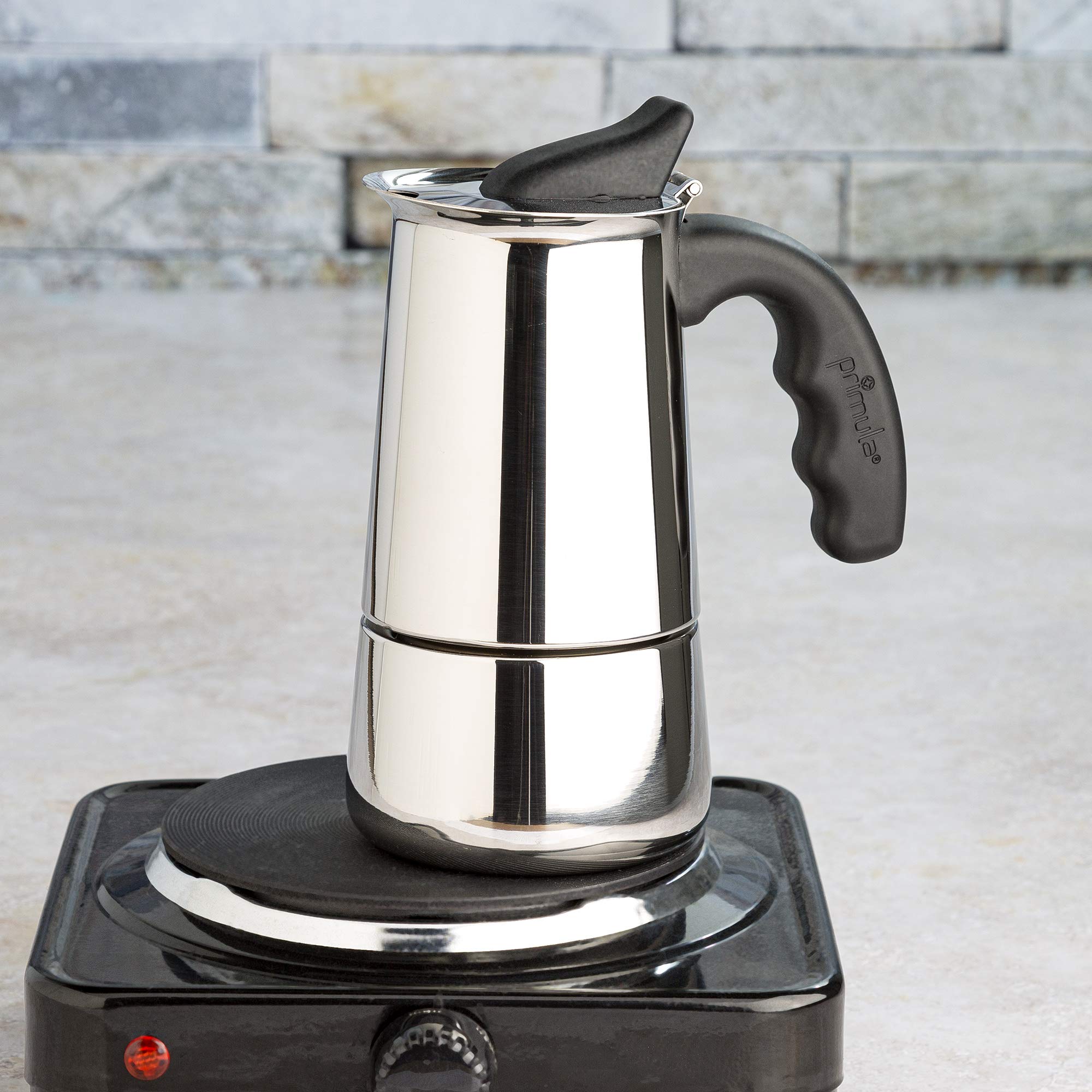 Primula Premium Stainless Steel Stovetop Espresso and Coffee Maker