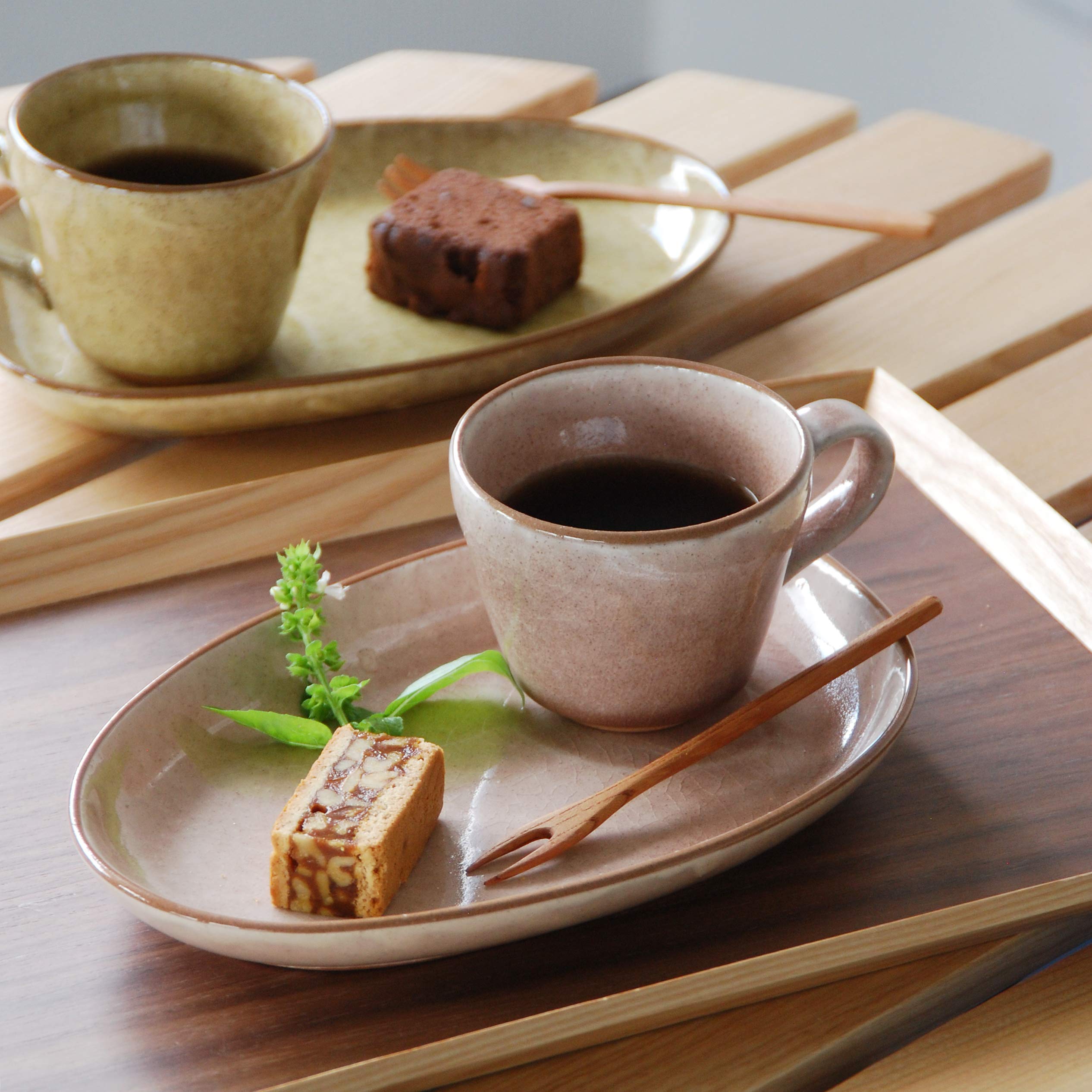Amazon｜セラミック藍 YUKURI コーヒーカップ イエロー サイズ：約φ9