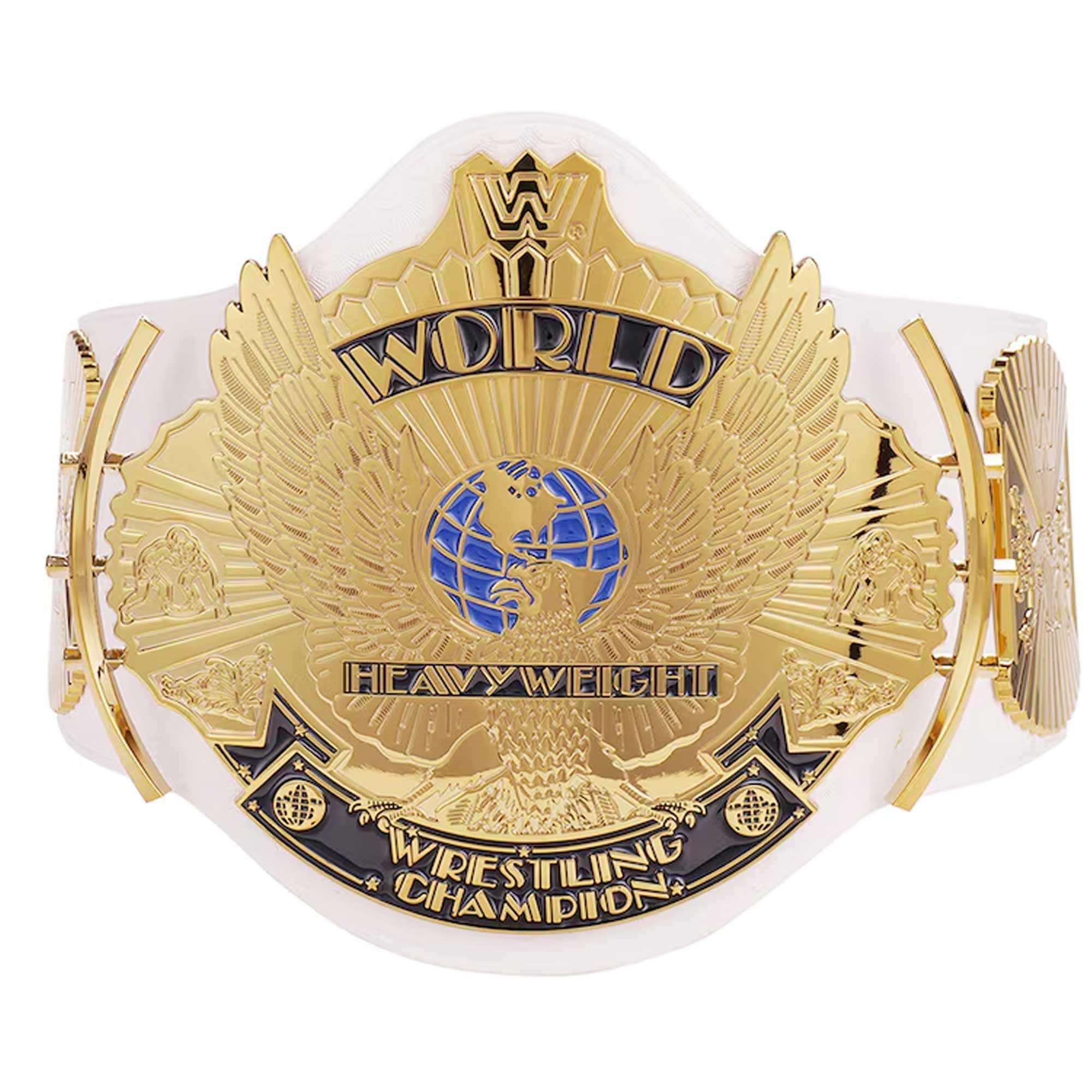 Winged Eagle Wrestling, cintura per titolo, replica della cintura per adulti fino a 116,8 cm, colore nero