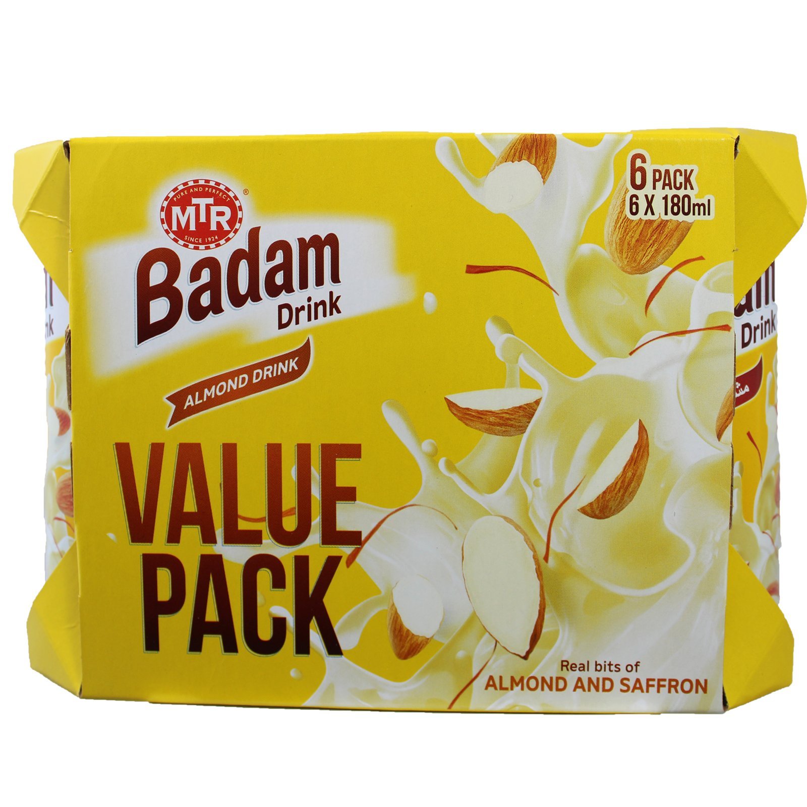 M.T.R Badam Drink, 6 x 180 ml