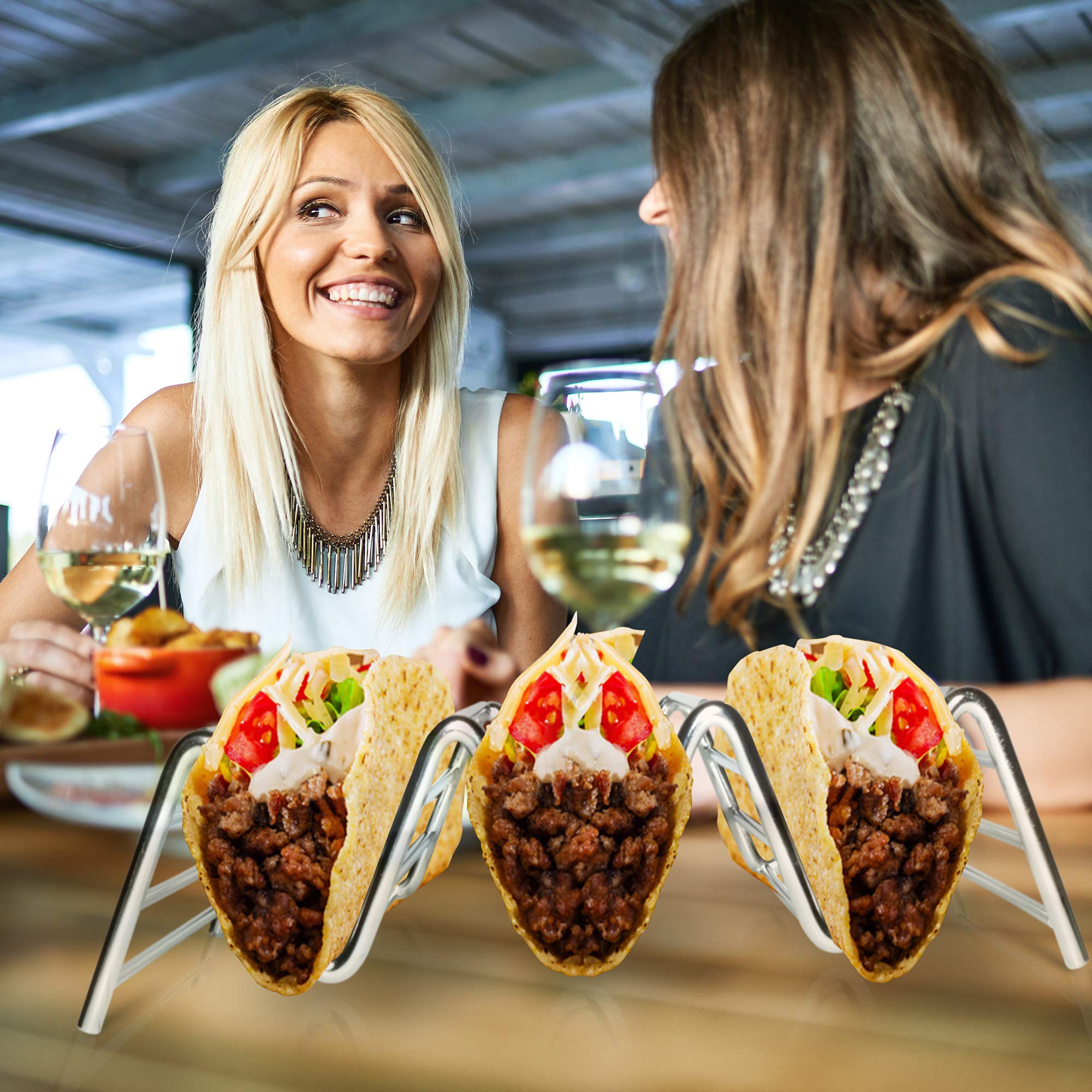 Taco Stand Up Holders - Tray Holders For Taco Shells - Pack