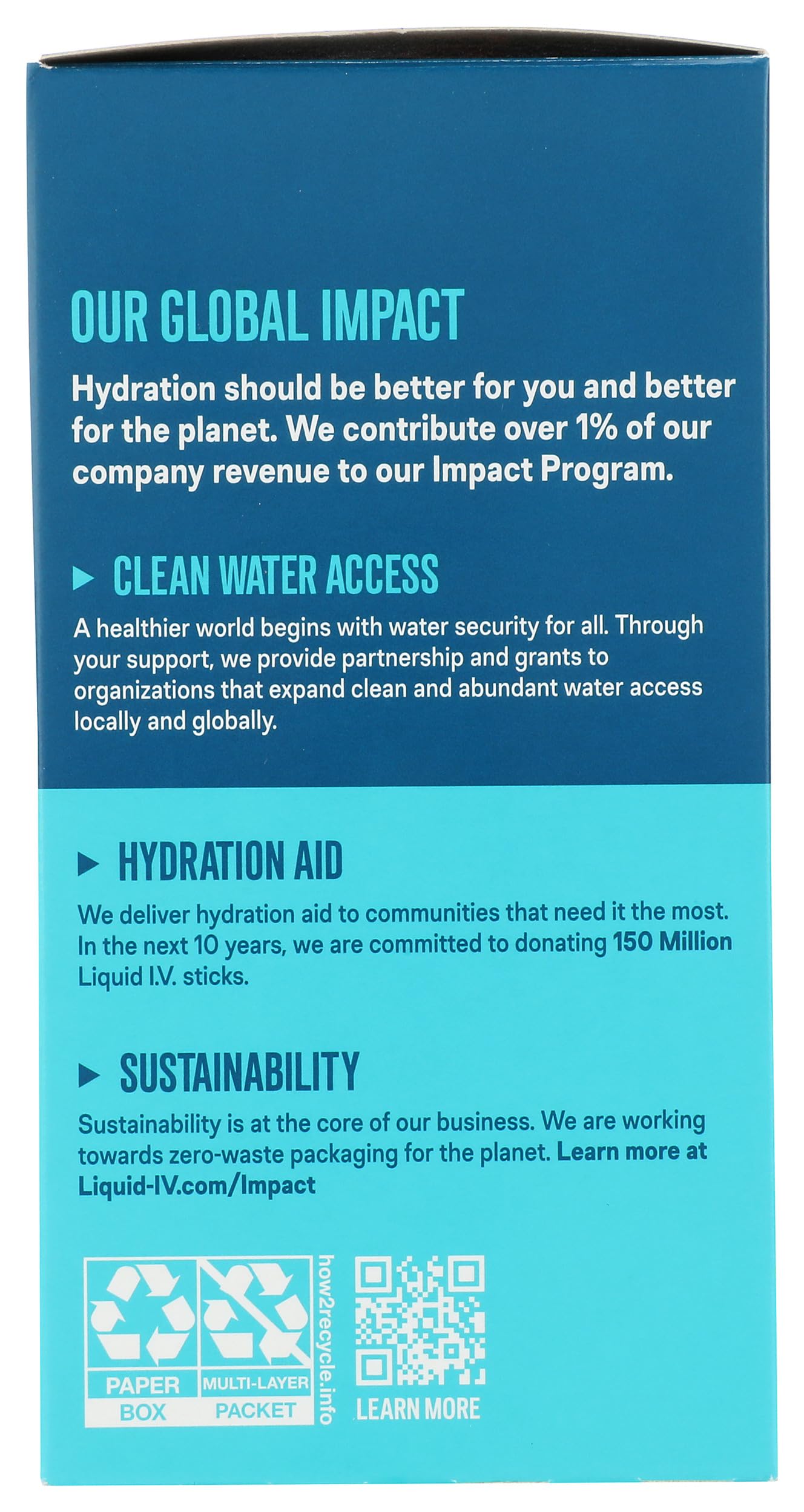 Liquid IV - Mezcla de bebida hidratante de limón y lima, 10 unidades, 0.5 onzas