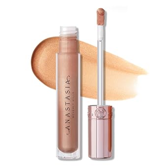 Anastasia Beverly Hills Lip Gloss - High-Shine Non-Sticky Lip Gloss for Fuller-Looking Lips with Smooth Comfortable Wear and Luminous Color Finish - Honey Kiss