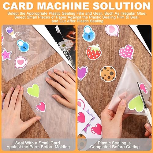 Miniatura 5 de Frienda Paquete de 3 rollos de película de laminación térmica de 1.5 mil de pulgada de grosor, 25 x 500 pulgadas, película de laminación térmica de