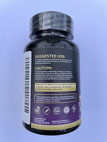 Miniatura 13 de Paquete de musgo marino y melena de león – Cápsulas de musgo marino silvestre de 300 mg y cápsulas de suplemento de melena de león de 350 mg