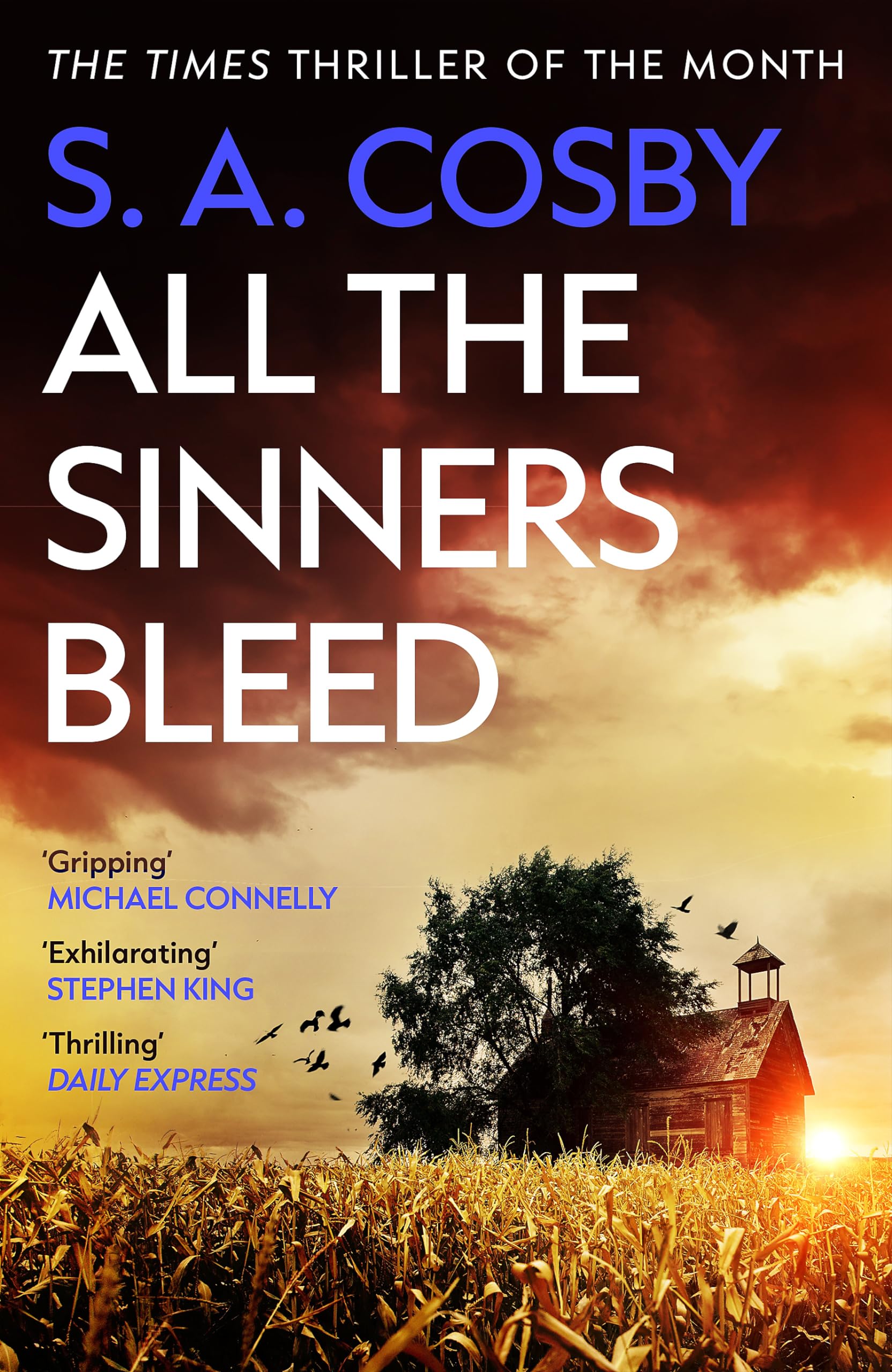 All The Sinners Bleed: the new thriller from the award-winning author of RAZORBLADE TEARS Paperback – 1 Feb. 2024