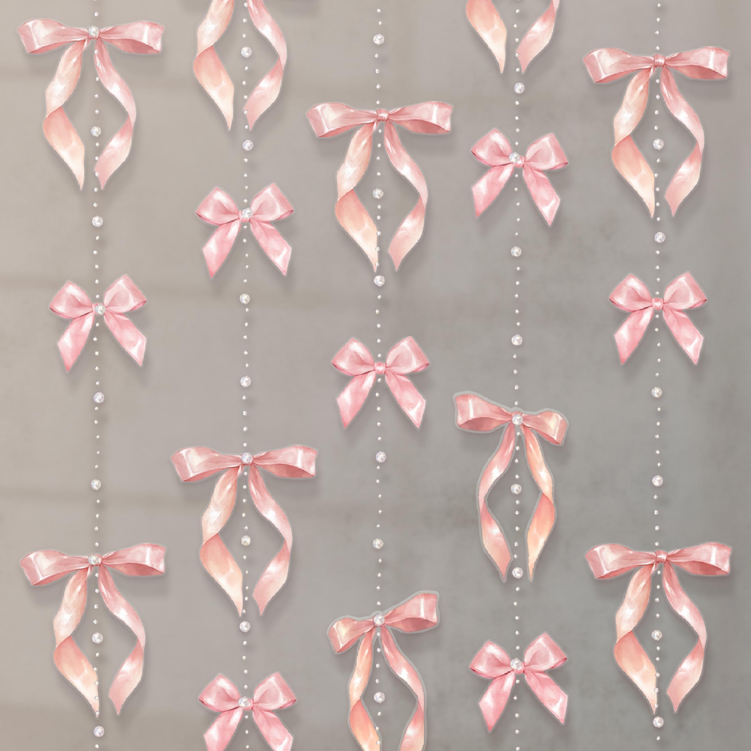 Cheerland Schleife Girlande Perlen Party Dekoration Party Supplies Mädchen Geburtstag Prinzessin Mädchen Niedlich Baby Dusche Zimmer Dekoration Hängendes Banner