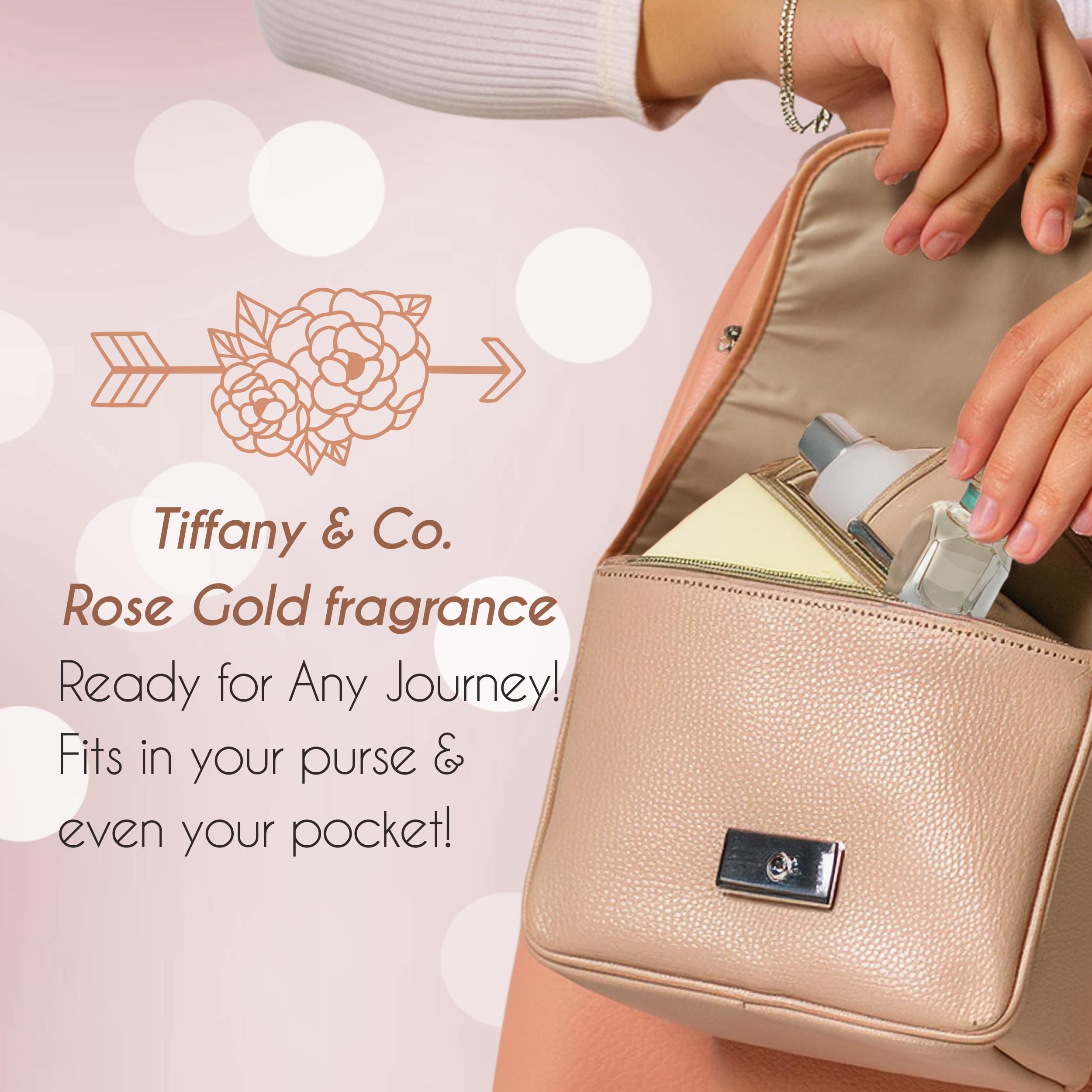 Amazon | Tiffany & Co. Mini Perfume Rose Gold Women Splash EDP