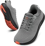 JOINFREE Men's Wide Toe Box Walking Shoes Slip-on Lightweight Cushioned Non Slip Sneakers Breathable Fashion Athletic Shoes for Running, Gym & Daily Wear