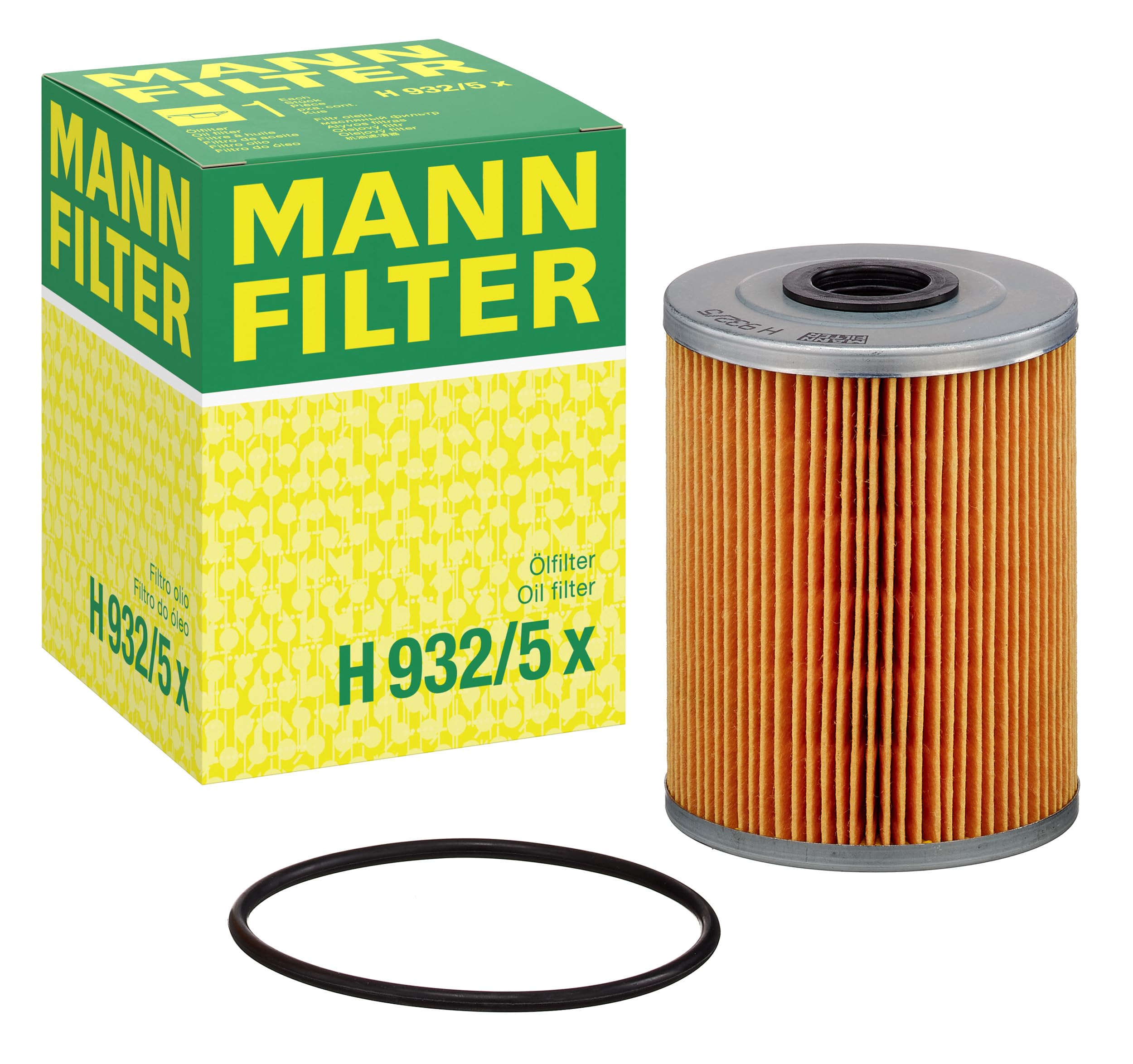 Oil Filter MANN H932/5X For VW VR6 2.8 2.9 Golf Passat Corrado AAA ABV AMY
