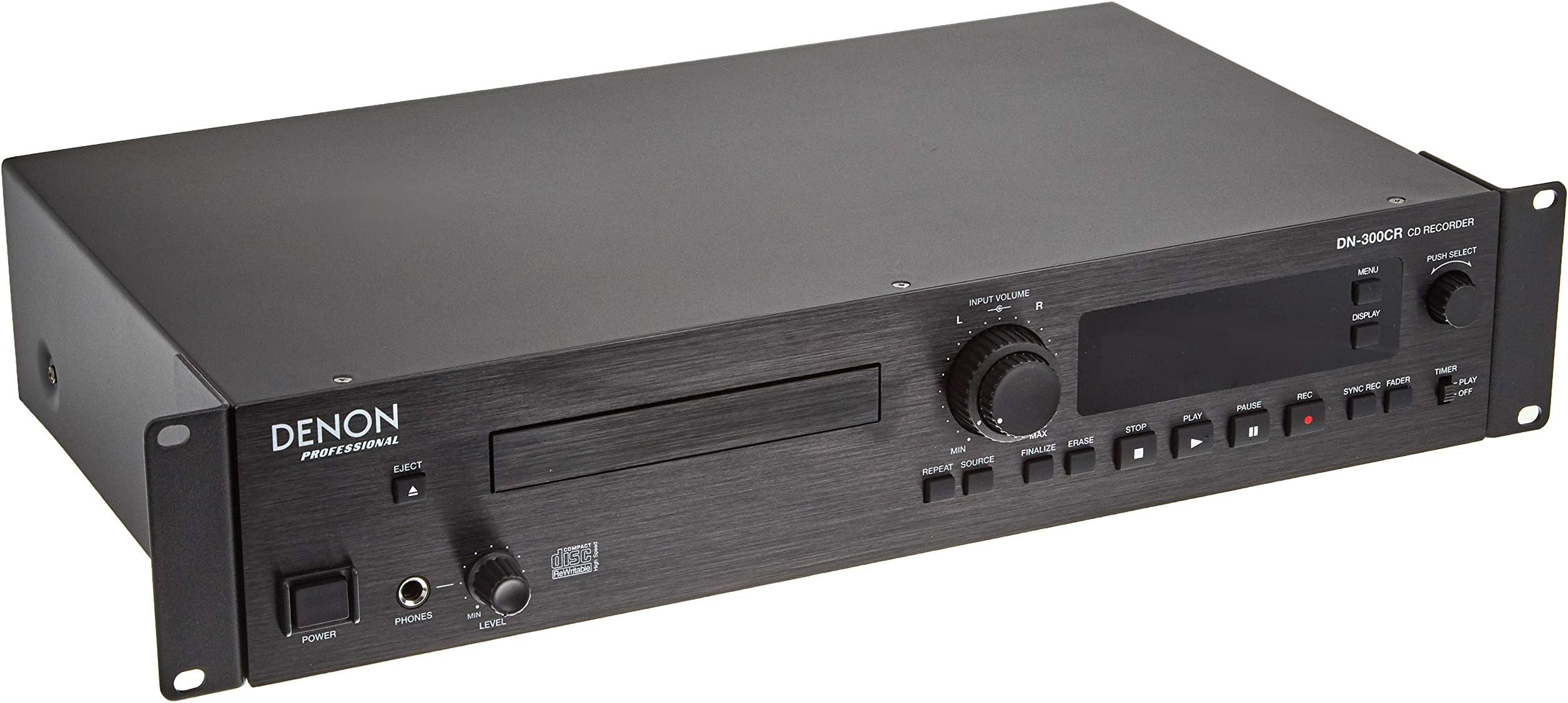 Denon Professional DN-300CR | Rackmount Professional CD recorder / Player with Rugged Tray Transport