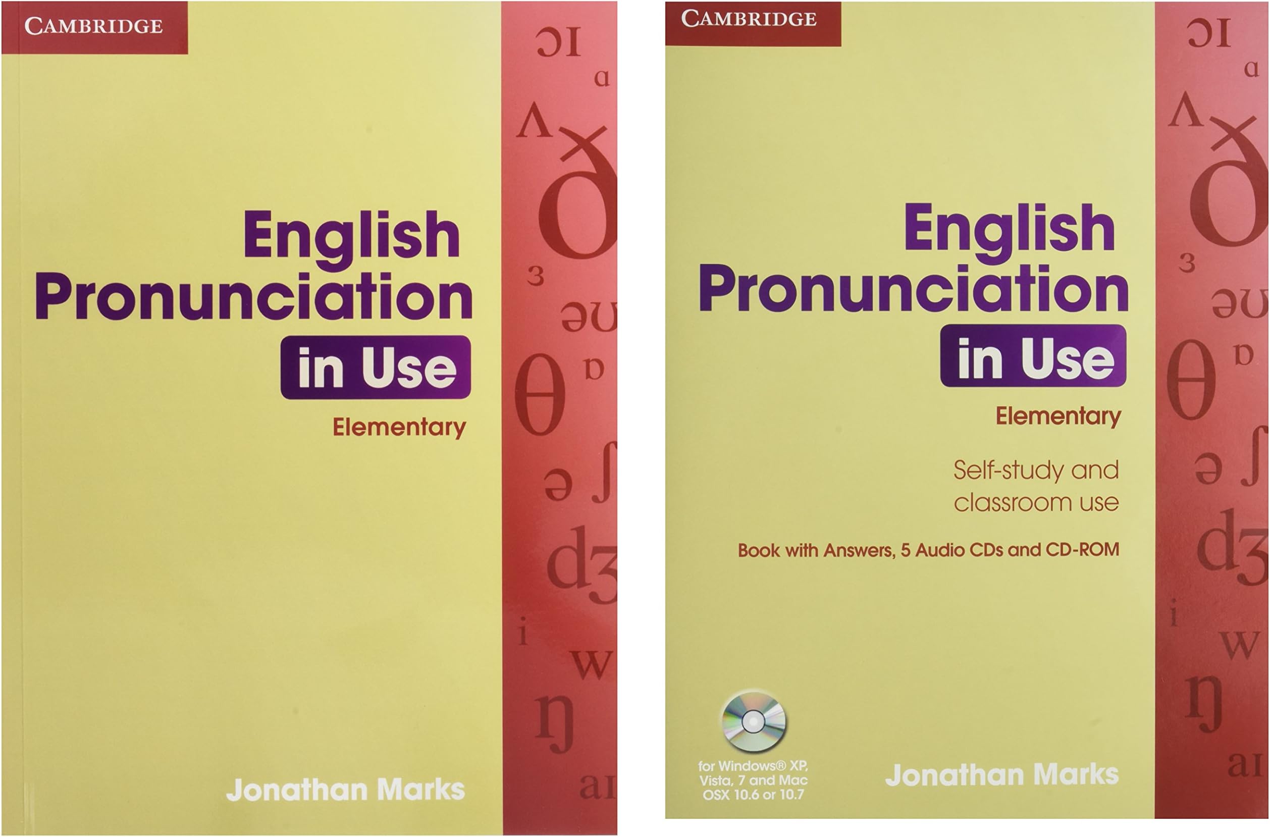 English Pronunciation in Use Elementary Book with Answers, 5 Audio CDs and CD-ROM