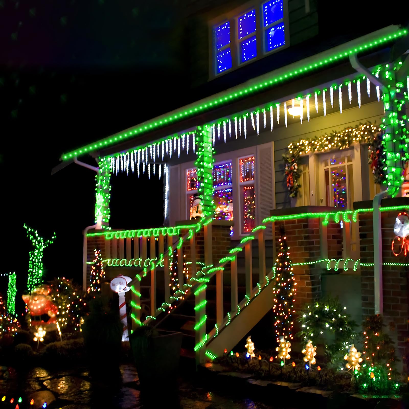 30M LED Lichterkette Außen 720 LEDs Anschließbar und Flexibel mit 8 Modi Wasserdicht für Garten Terrasse Pool Schlafzimmer Party Dekoration