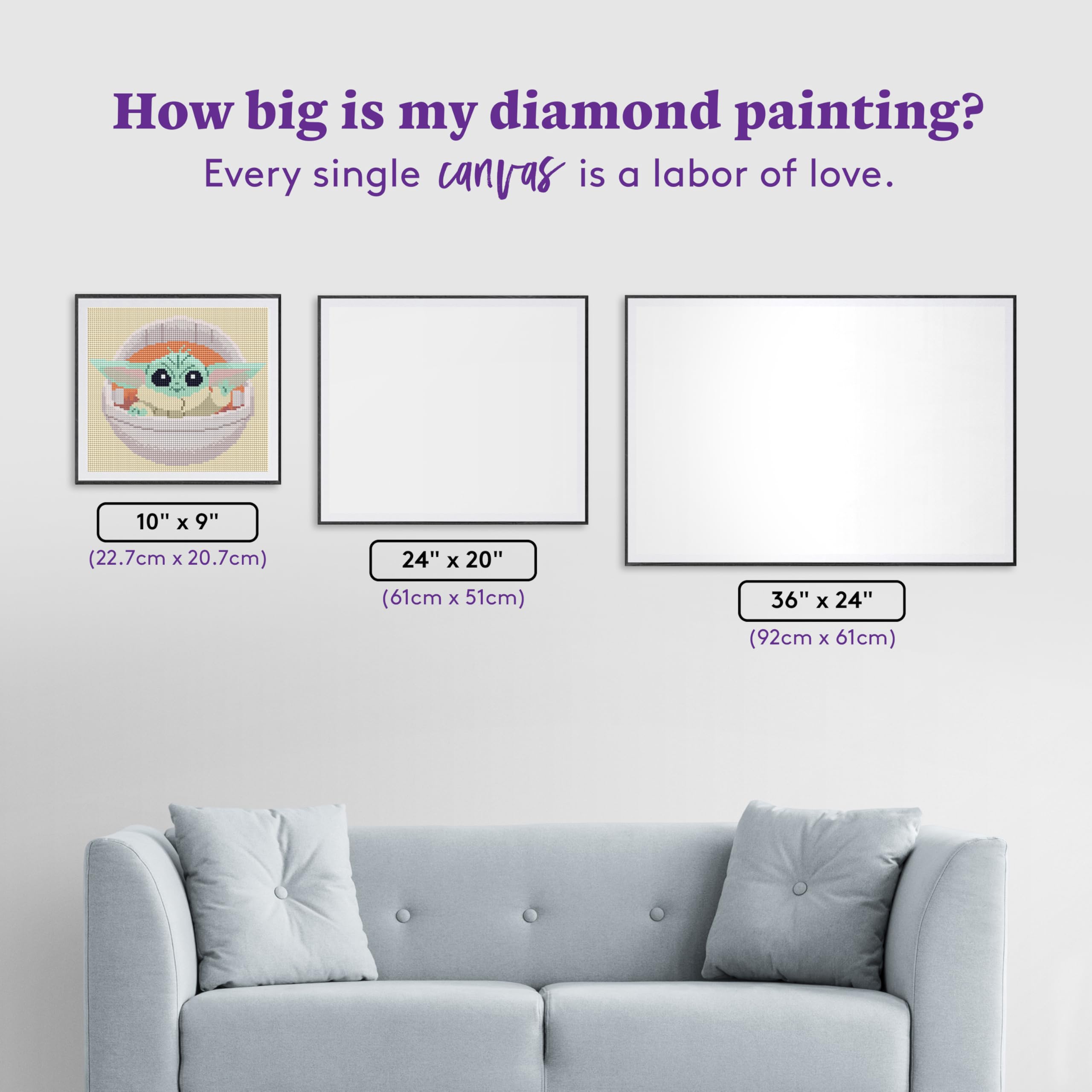 Amazon.co.jp: DIAMOND ART CLUB Grogu's Hover-Pram ダイヤモンド