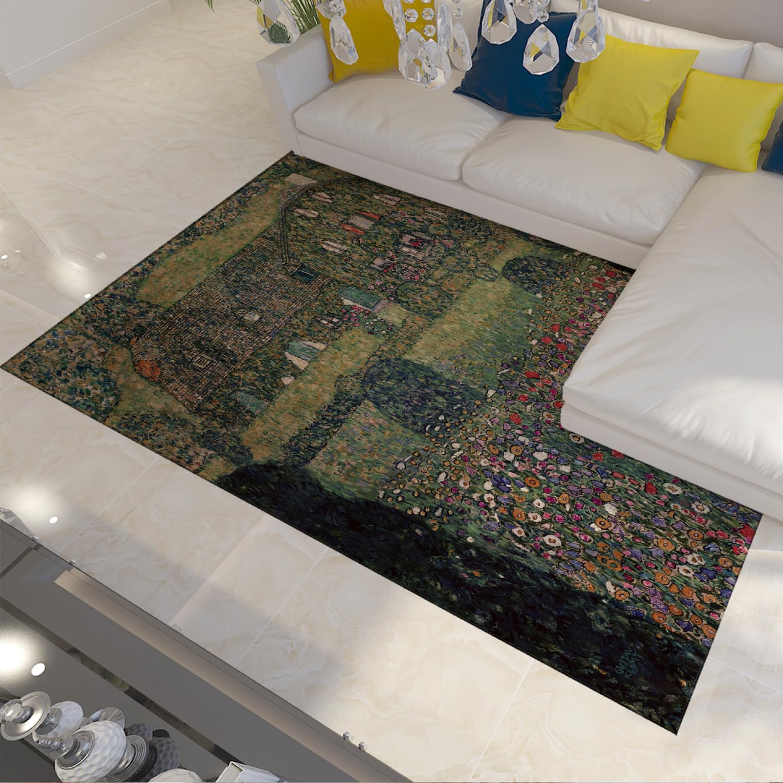 Tapis de chambre Gustav Klimt Forester Maison Weissenbach pour décoration élégante