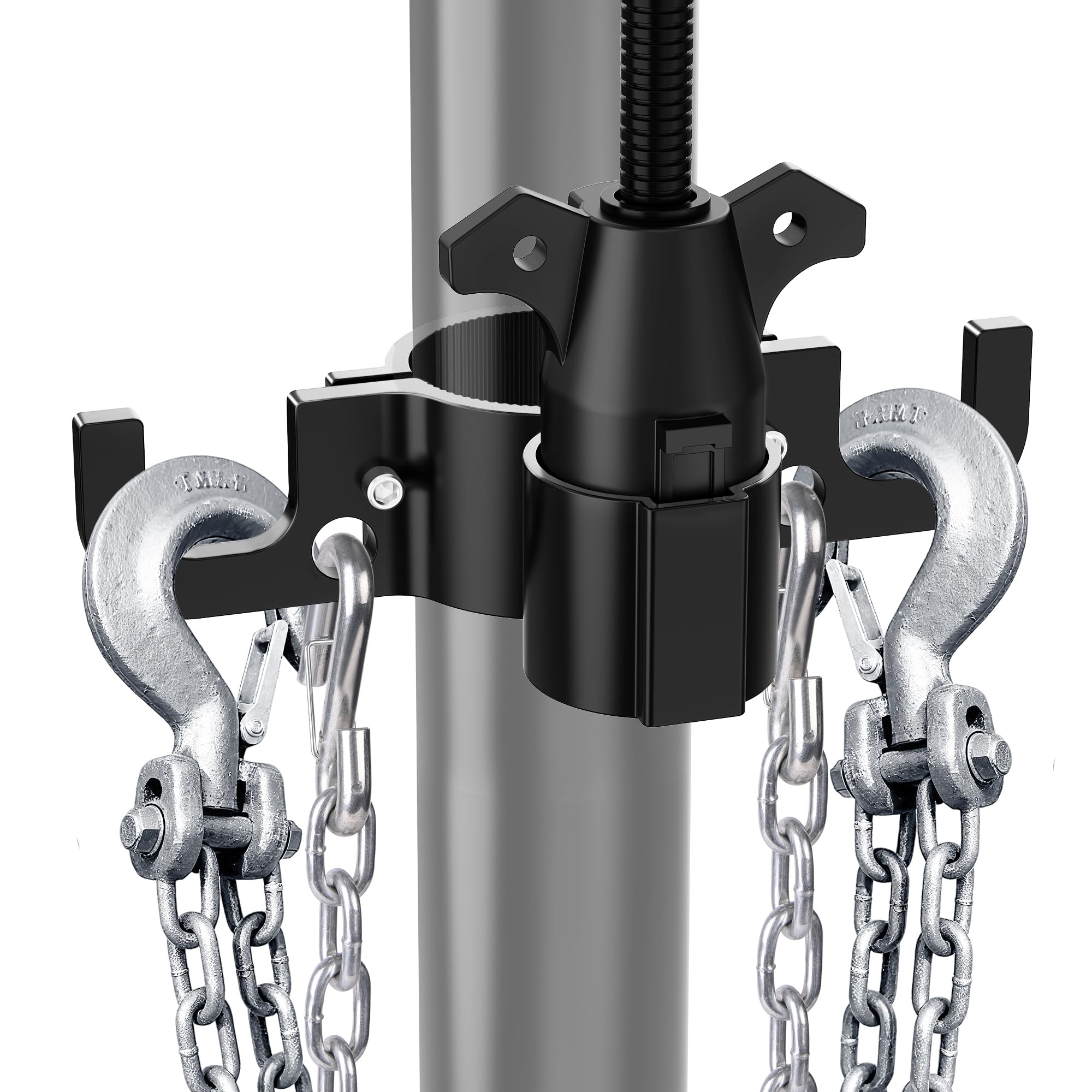Aluminum Trailer Chain Holder Organizer with 7-Way Plug Cover