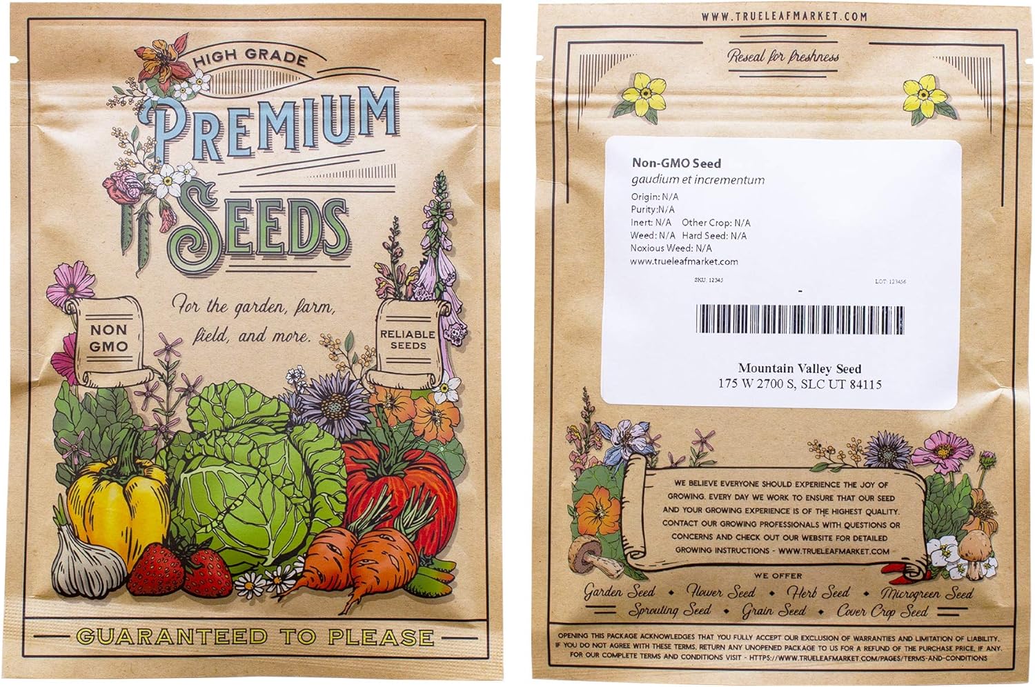 Leek Seeds - Carentan - 4 Oz ~44,000 Seeds - Allium porrum - Farm & Garden Vegetable Gardening & Microgreens Seed - Non-GMO, Heirloom, Open Pollinated, Annual