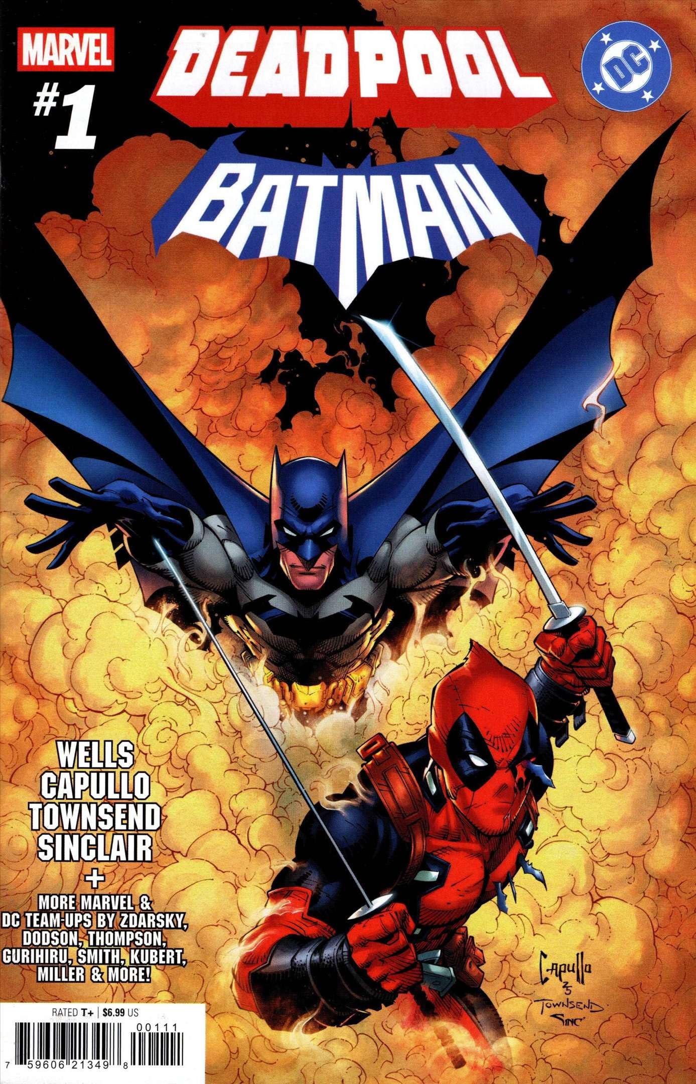 Amazon.com: Marvel/DC: Deadpool/Batman #1 VF/NM ; Marvel comic