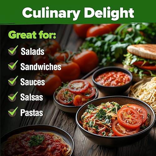 Miniatura 7 de HOME GROWN Beefsteak - Paquete de semillas de tomate  300 semillas de tomate tradicionales para plantar al aire libre, semillas vegetales sin OMG de