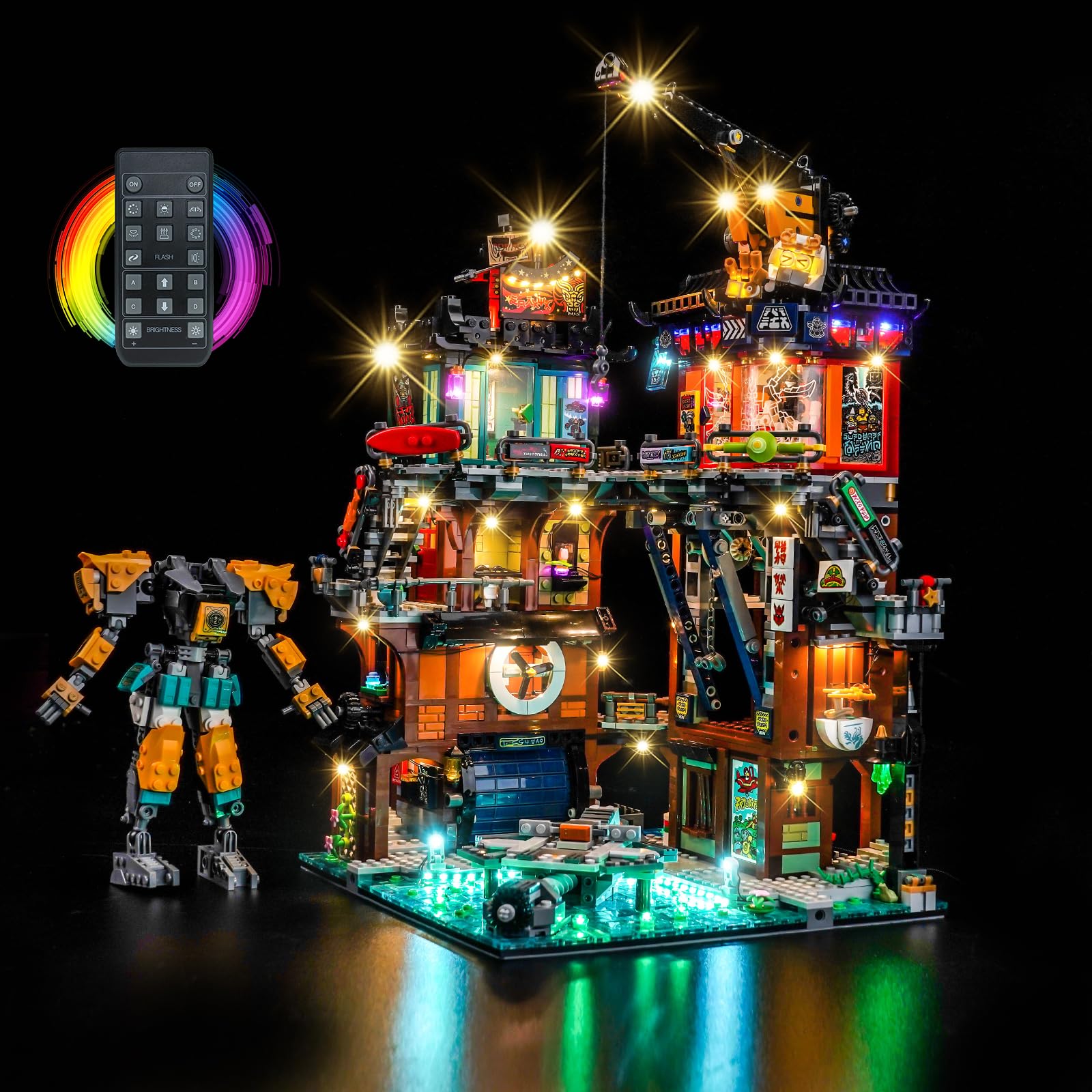 Amazon.com: Brickshining LED Lighting Compatible with Lego NINJAGO
