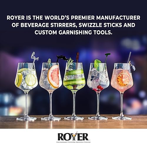 Miniatura 7 de Agitadores de café y cócteles, palitos de plástico reutilizables para bebidas, 24 palitos de swizzle, uso como adorno de cóctel o mezcladores de