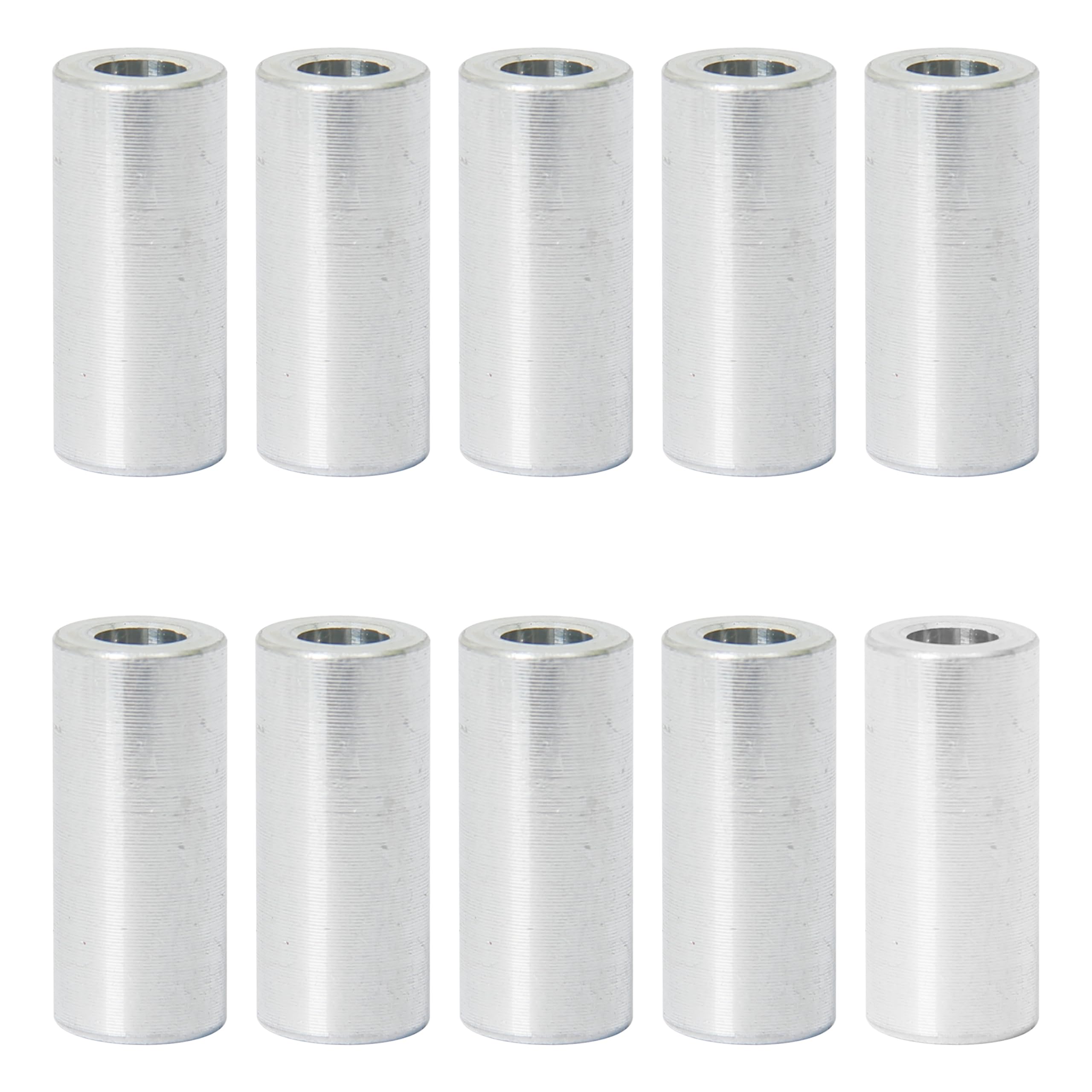 Amazon | アルミ スペーサー 10個 M4 内径4.2mm×外径8mm×長さ20mm ネジ