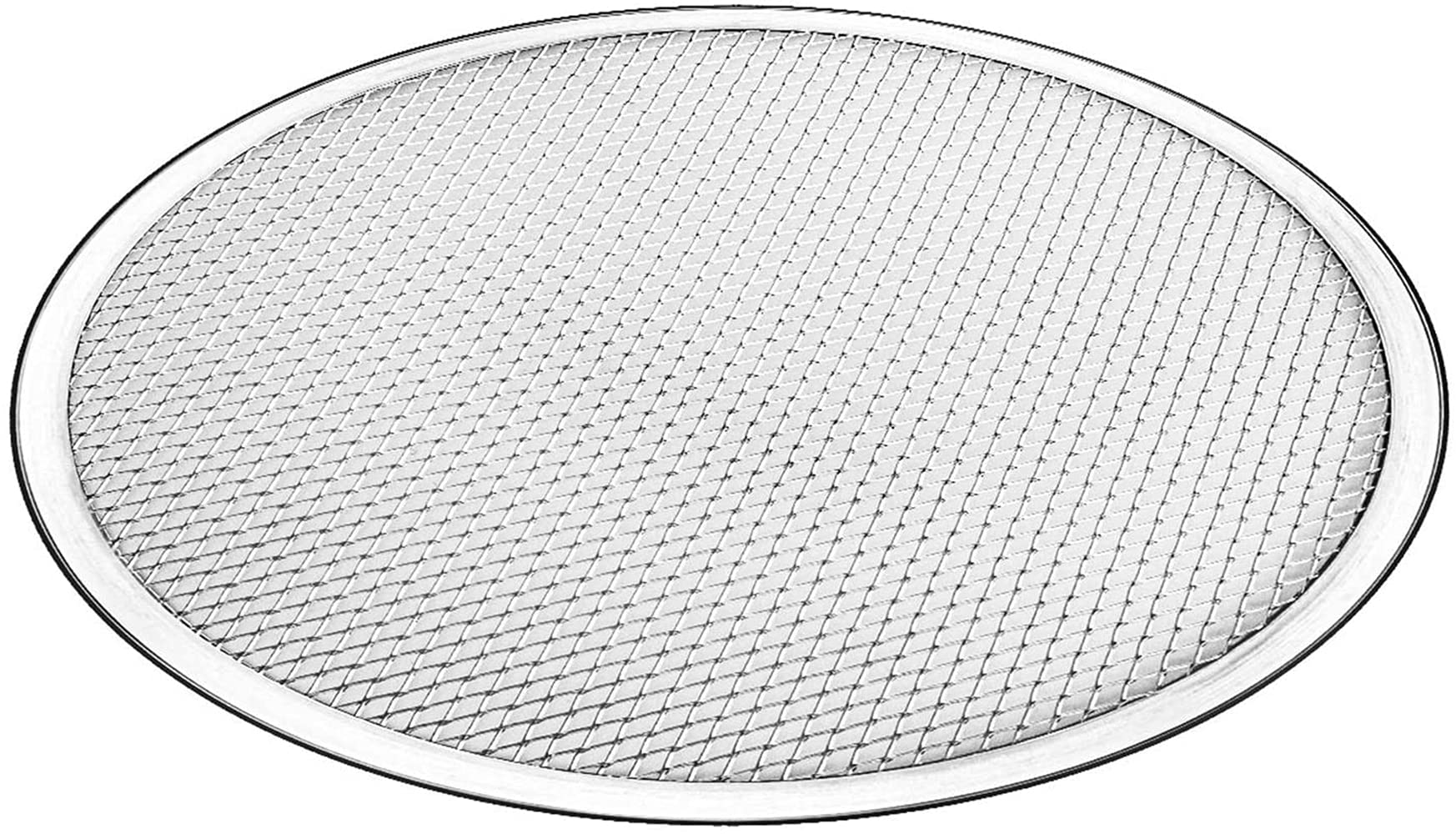 Tosnail 4-pak 25 cm bezszwowa aluminiowa patelnia do pizzy z otworami siatka do pizzy