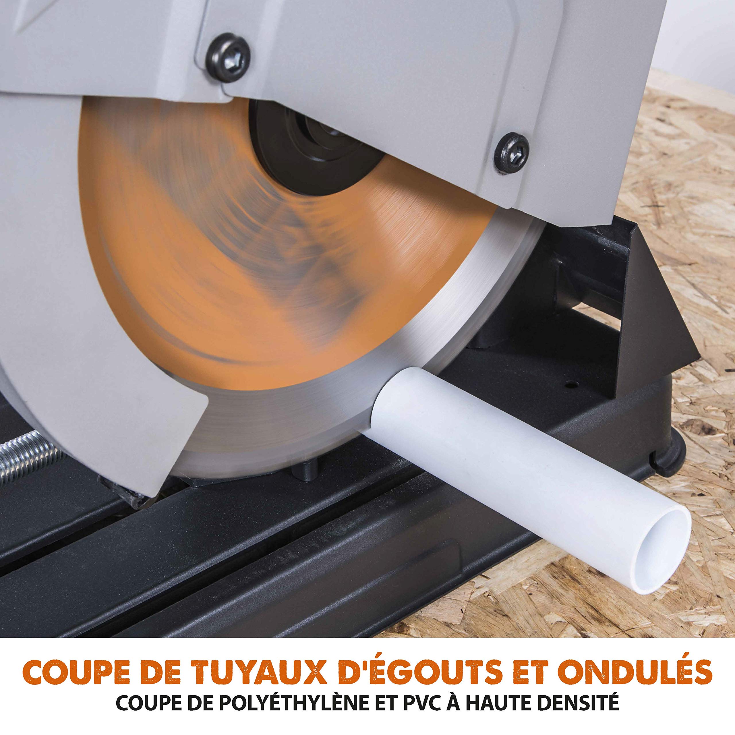 Evolution Power Tools R355CPS Scie À Tronçonner 355 mm Lame Circulaire Multi-Matériaux