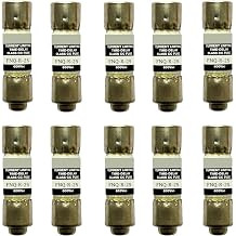 10-Pack New FNQ-R-25 FNQ-R-25A FNQ-R 25A 600Vac Time Delay Fuse,FNQ-R-25A Class CC Current Limiting Fuse