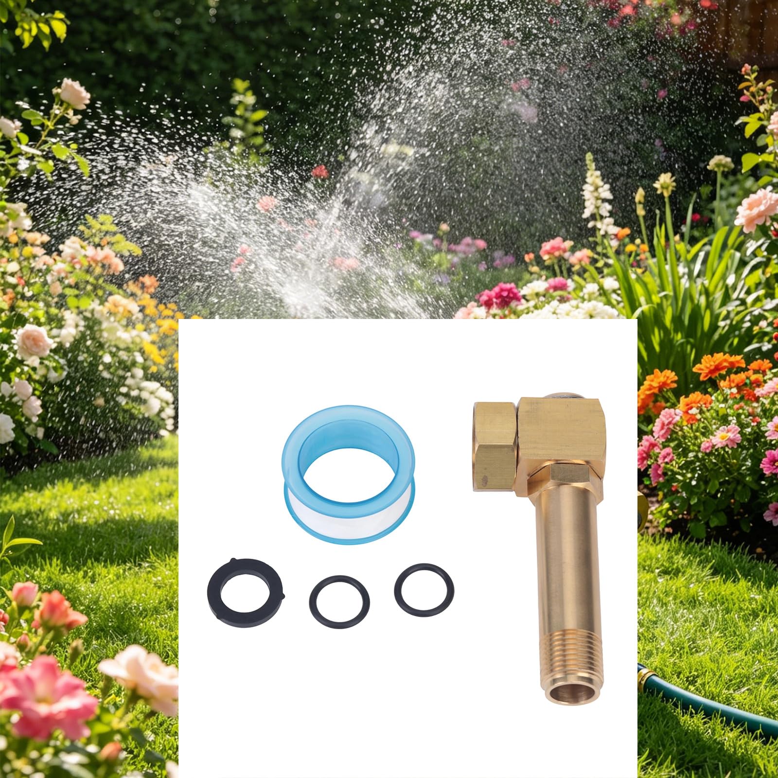 Ottone girevole connettore ricambio Set tubo da giardino