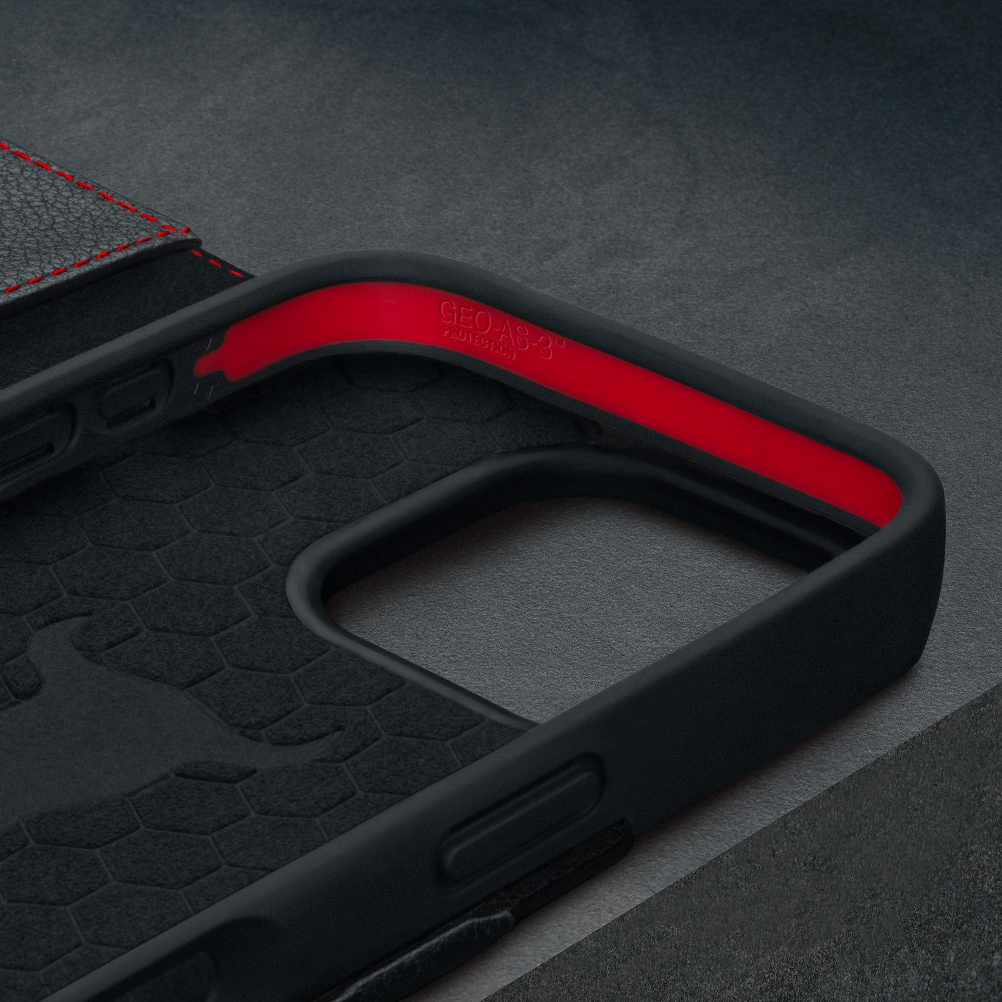 TORRO iPhone16Pro 手帳型 本革スマホケース black/red Amazon.co.jp: TORRO iPhone 16 Pro ケース, 手帳型本革スマホケース