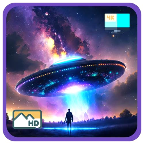 UFO Galactic Journey - Mysterious Flying Saucers & Cosmic Space Ambience