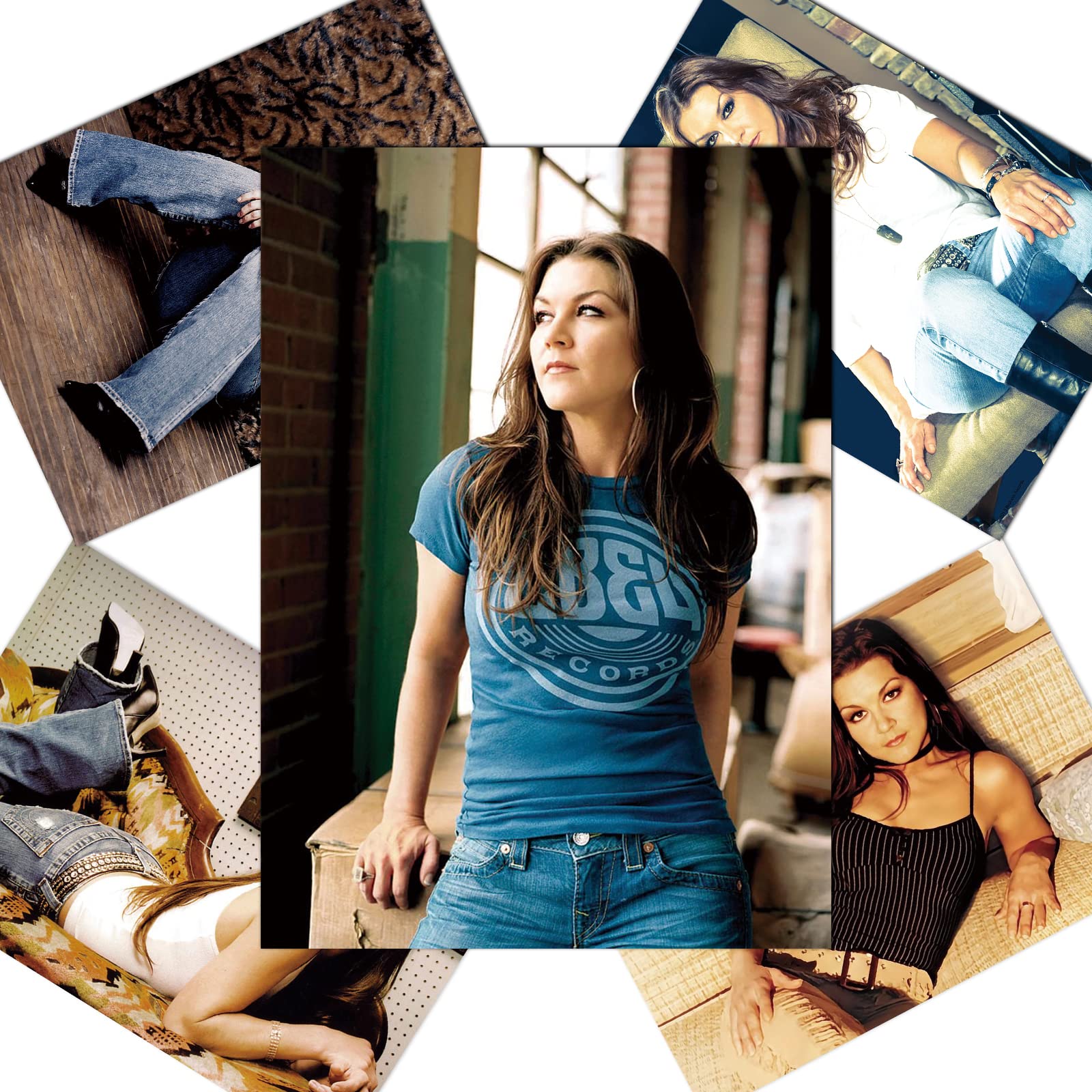 Gretchen Wilson Poster Country Rock Music Poster 5 Pcs Decor Poster 10x14 Inch Modern Home Wall Decorative Art Music Poster Unframed