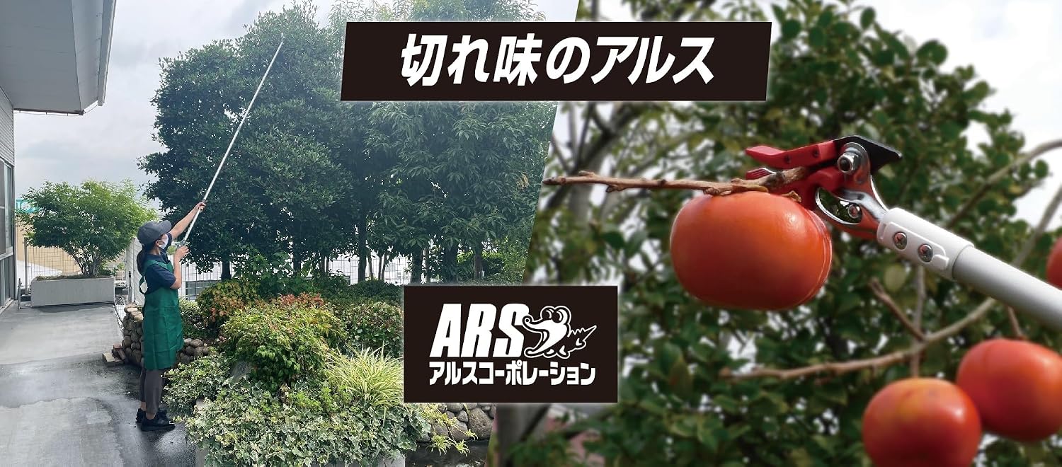 ARS LA-160ZR203 Telescoping Long Reach Pruner