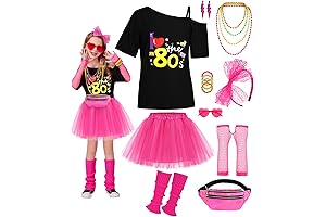 80s Costume for Girls 80s Retro Hop Hip Set I Love The...