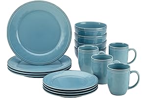 Rachael Ray Cucina Garbage Bowls - Agave Blue