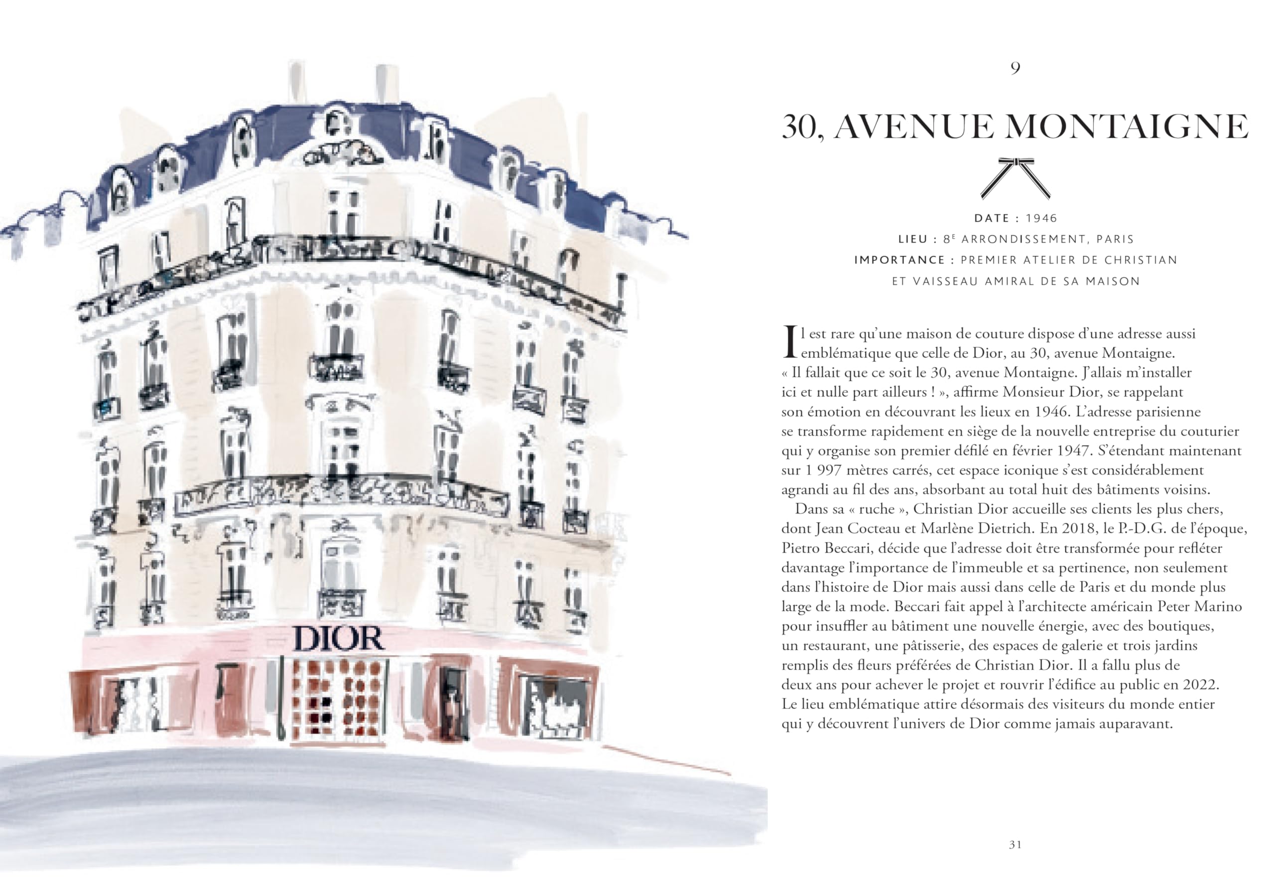 Christian Dior: 50 lieux, personnalités et objets iconiques