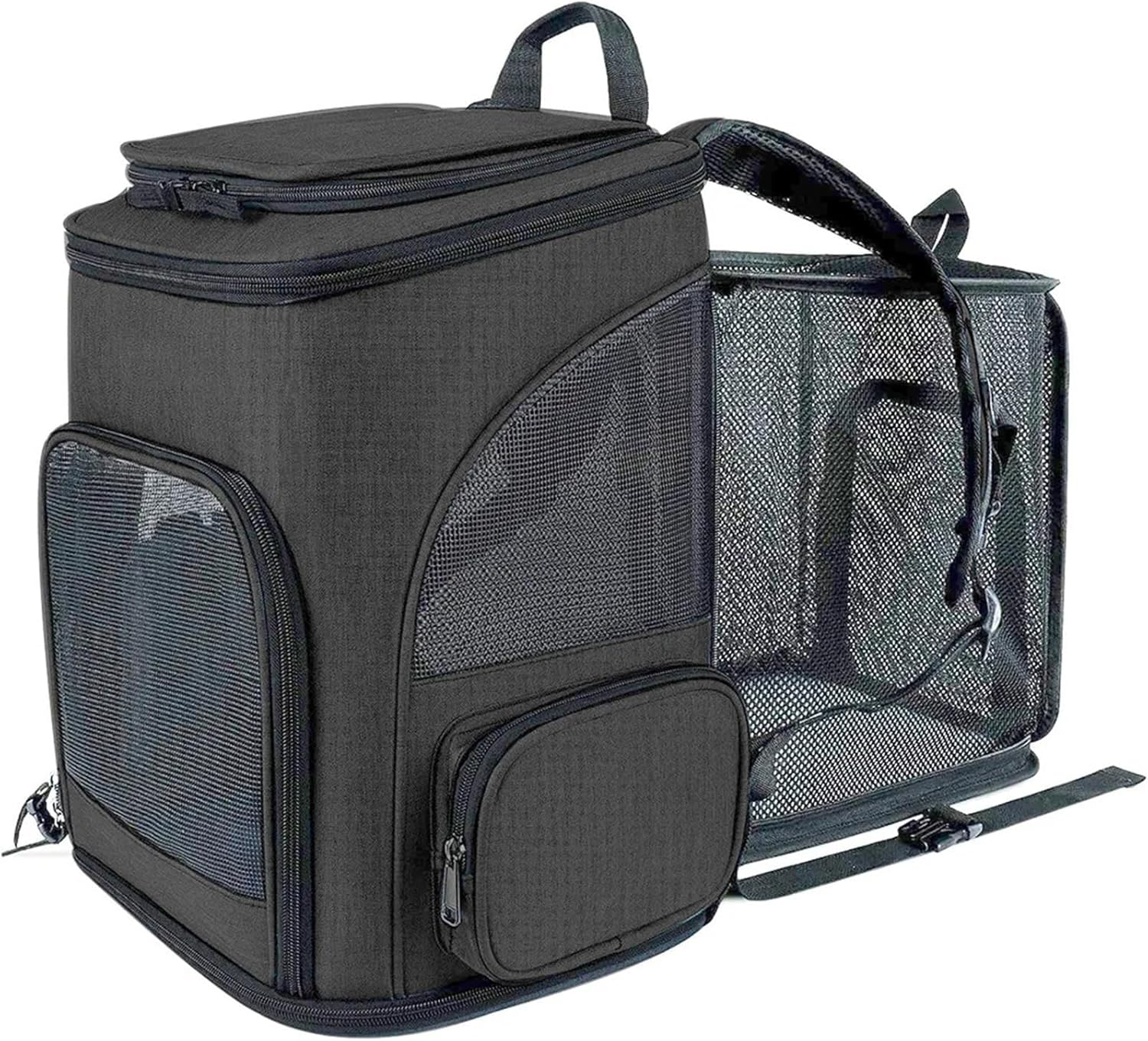 ordinarYone Convertible Pet Carrier For Dogs With Antislip Base And Rings Travel Bed Storage Bag Durability