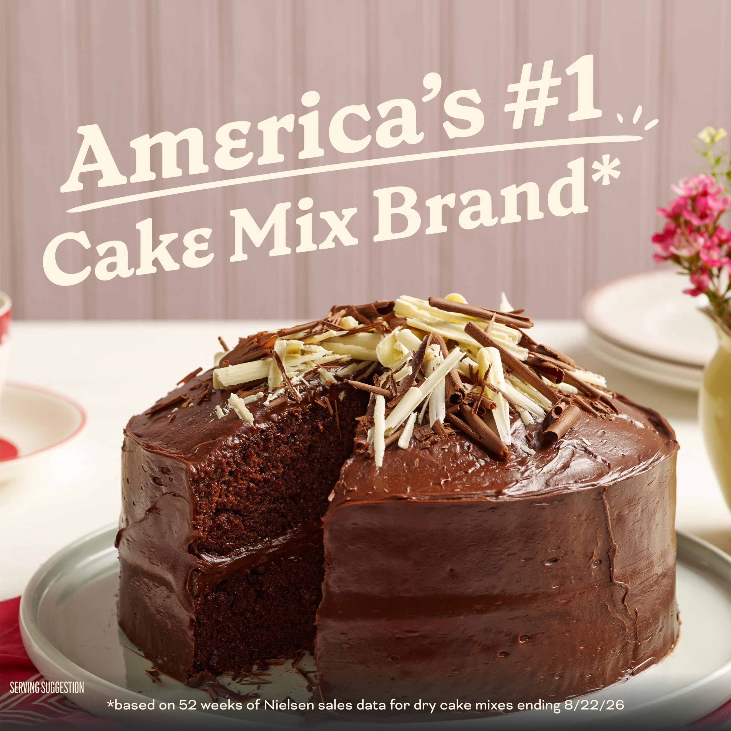 Amazon | Betty Crocker Favorites Super Moist Chocolate Fudge Cake