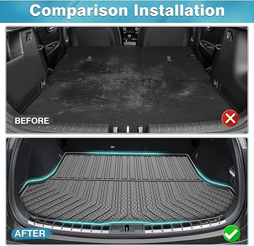 Miniatura 3 de Mixsuper Liner Forro de carga personalizado para Lexus RX RX350 RX450 2023-2024, alfombrilla de maletero para accesorios Lexus RX, alfombrilla de