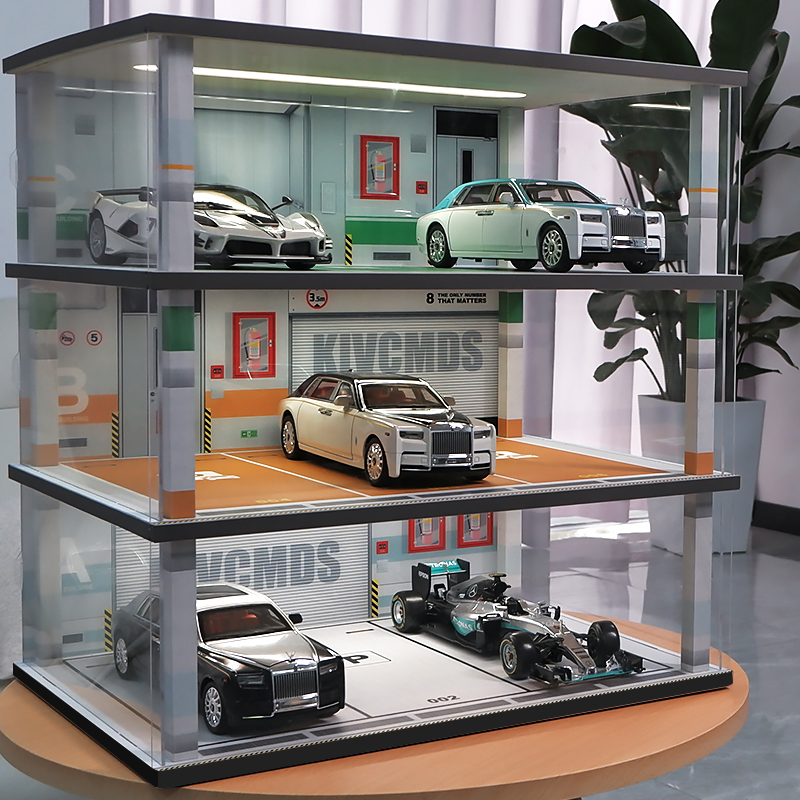 Amazon.com: kivcmds Model Car Display Case 1:18 Scale Diecast