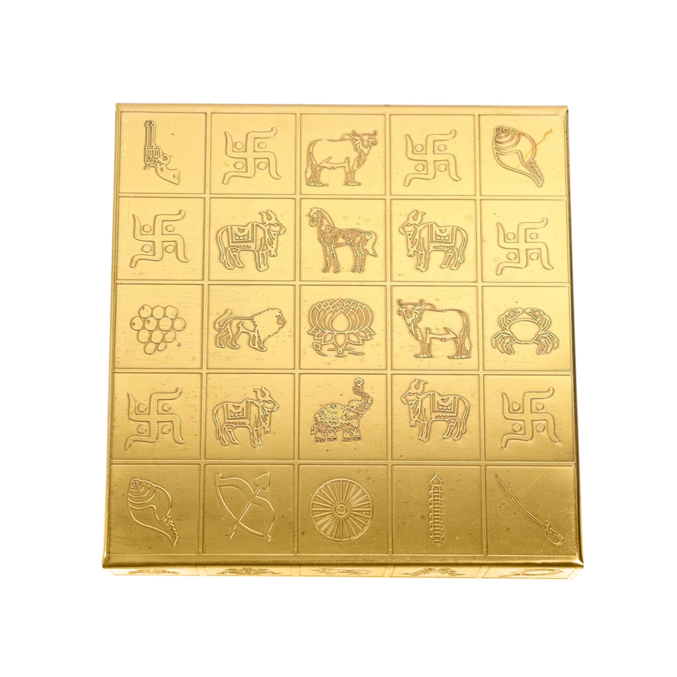 Brass Manjusha Box with Partition | 6 Inch | Antique Finish | Ideal for Gifting & Home Decor-image-36