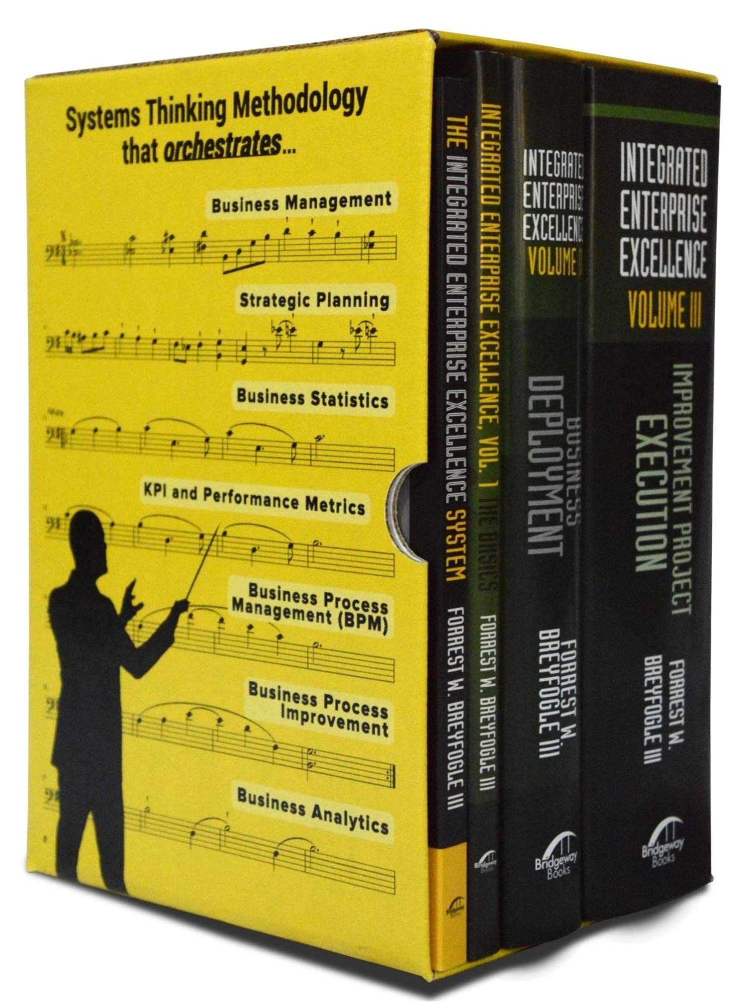 Business Management Systems Thinking: Integrated Enterprise Excellence Orchestrates Business Process Management, Analytics and Statistics with KPI Reporting, Strategic Planning & Process Improvement Hardcover – August 30, 2019