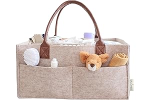 Lily Miles Premium Diaper Caddy Baby Shower Nursery Organizer