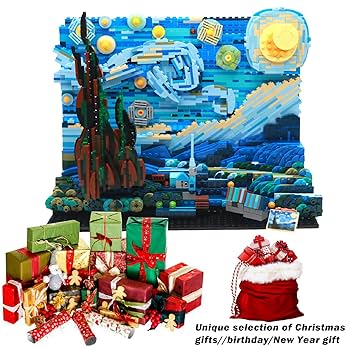 Amazon.com: MOCREAR DIY Building Block Set(1830 PCS),The