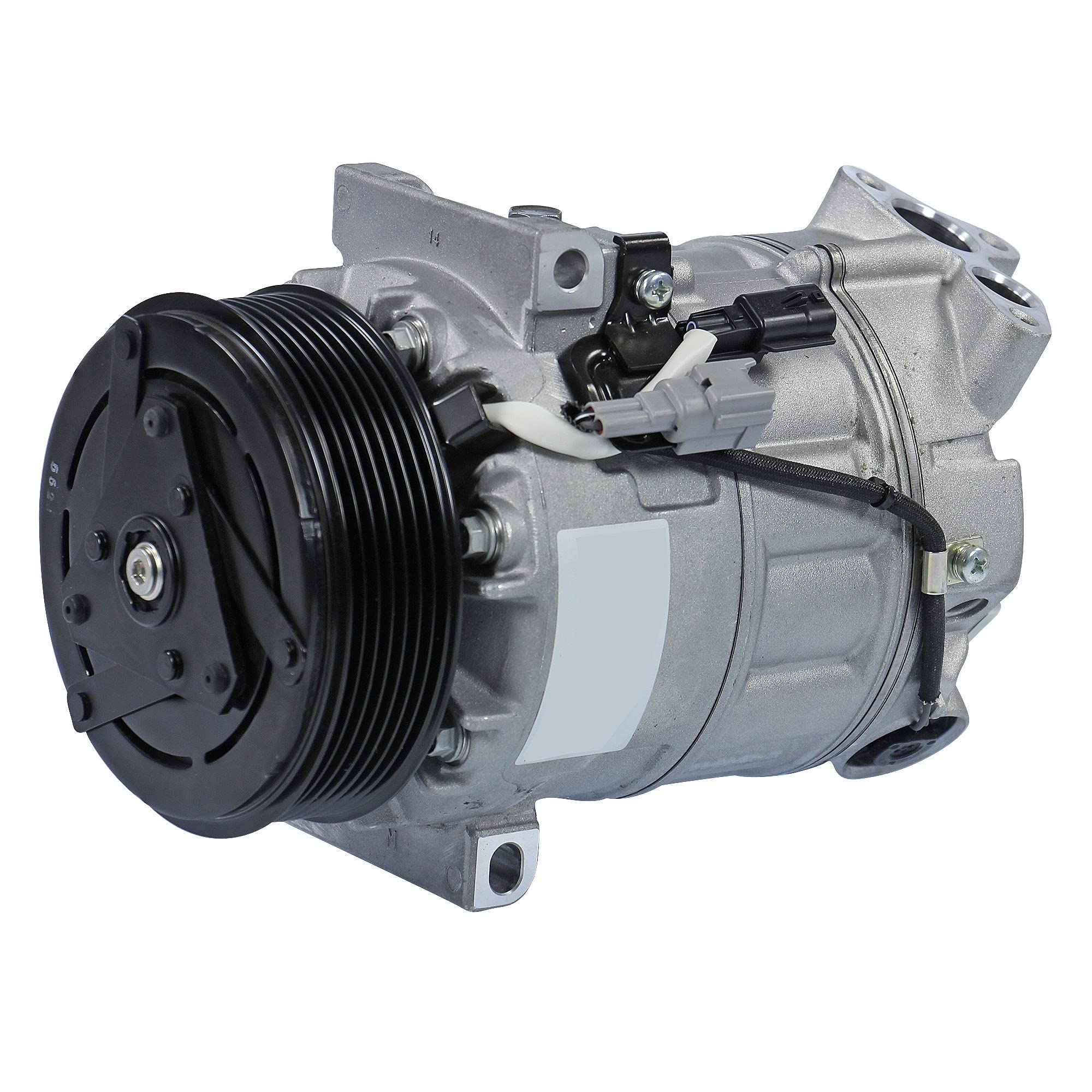 BESTPRICE 1x Compresor de aire acondicionado, COMPATIBLE CON - RENAULT LAGUNA Coupe (DT0/1), LAGUNA 3 (BT0/1), LAGUNA 3 Grandtour (KT0/1), LATITUDE (L70_)